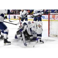 Worcester Railers goaltender John Muse