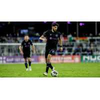 Louisville City FC outside back Manny Perez