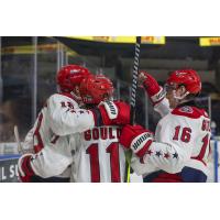 Allen Americans celebrate win