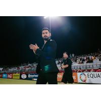 Phoenix Rising FC Head Coach Juan Guerra