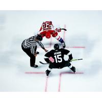 Allen Americans face off with the Utah Grizzlies