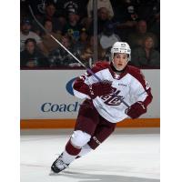 Peterborough Petes' Braydon McCallum on game night