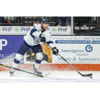 Worcester Railers' Ryan Verrier in action