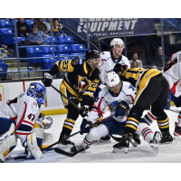 Springfield Thunderbirds battle the Wilkes-Barre/Scranton Penguins