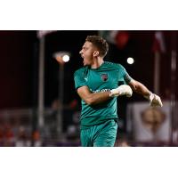 Goalkeeper Jordan Farr with San Antonio FC