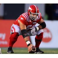 Calgary Stampeders centre Sean McEwen