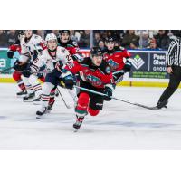 Kelowna Rockets left wing Ty Hurley