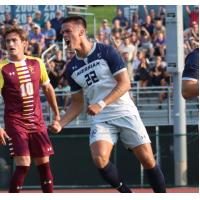 Defender Jake Lent-Koop with Messiah University