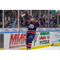 Saginaw Spirit's Jorian Donovan on game night