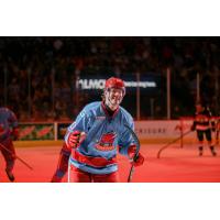 Grand Rapids Griffins' Elmer Söderblom on game night