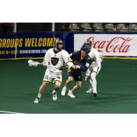 Vancouver Warriors' Kevin Crowley in action