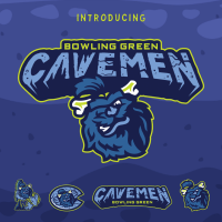 Bowling Green Cavemen logo