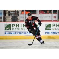 Adirondack Thunder defenseman Brendan Less