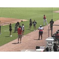 Fayetteville Woodpeckers' on-field fun