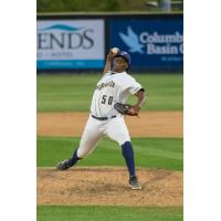 Tri-City Dust Devils pitcher Jose Fermin