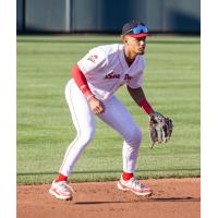 Portland Sea Dogs infielder Kristian Campbell