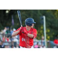 St. Cloud Rox' Jackson Hauge at bat