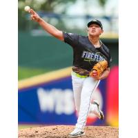 Columbia Fireflies pitcher Jonatan Bernal