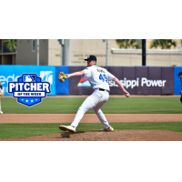 Biloxi Shuckers pitcher Nick Merkel