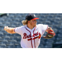 Mississippi Braves pitcher Lucas Braun