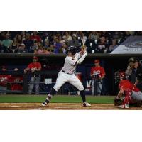 Toledo Mud Hens at bat