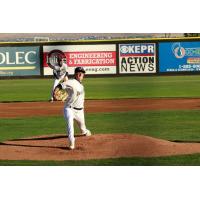 Tri-City Dust Devils on the mound