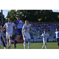Forward Madison FC battles New England Revolution II