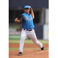 Tampa Tarpons pitcher Clay Aguilar