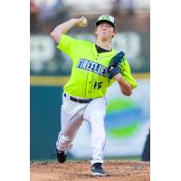 Columbia Fireflies' Shane Panzini on the mound