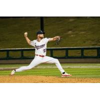 Cleburne Railroaders' Chandler Casey on the mound