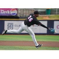 Pensacola Blue Wahoos' Luis Palacios in action