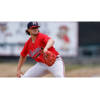 Mississippi Braves' Landon Harper in action