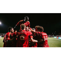 Phoenix Rising FC celebrates win