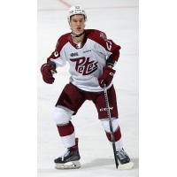 Brayden Velliaris with the Peterborough Petes