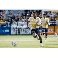 Birmingham Legion FC's Diba Nwegbo in action