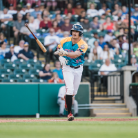 York Revolution outfielder Donovan Casey