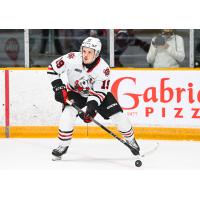 Forward Gavin Bryant with the Niagara IceDogs