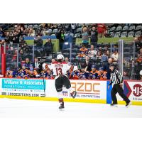 Tucson Roadrunners' Egor Sokolov on game night