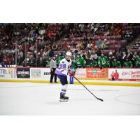 South Carolina Stingrays' Micah Miller on the ice