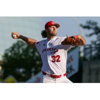 Winnipeg Goldeyes pitcher Landen Bourassa