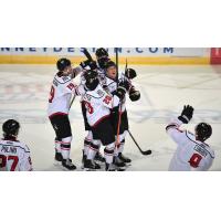 Adirondack Thunder celebrate win