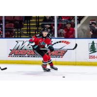 Kelowna Rockets' Jakub Stancl in action