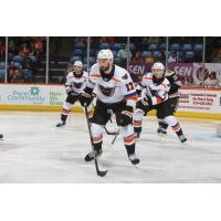 Lehigh Valley Phantoms' Garrett Wilson (LW/RW) on game night