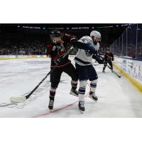 Adirondack Thunder battle the Jacksonville Icemen