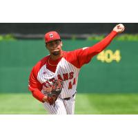 Ottawa Titans pitcher Bryan Peña