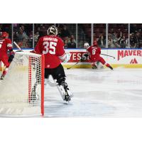 Allen Americans goaltender Anson Thornton