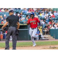 High Point Rockers outfielder Gilberto Jimenez