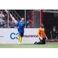 San Diego Sockers forward Kraig Chiles