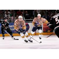 Milwaukee Admirals Bob Uecker plaid jerseys