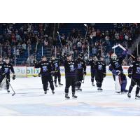 Orlando Solar Bears salute the crowd